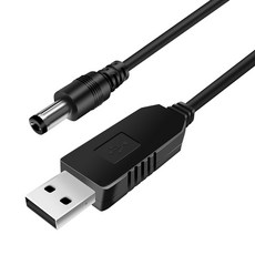 Neon 台灣霓虹 USB轉DC 12V升壓線 5.5 x 2.1mm, 1條, CUD5