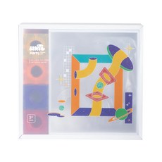 MNTL 球道探險家組合，附球管 + 洞洞片，100片裝, 透明管經典色, 1組