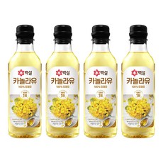 CJ 白雪菜籽油 500ml x 4ea, 4瓶