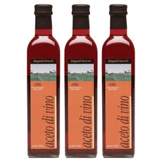Mengazzoli 紅酒醋, 500ml, 3個