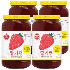 오뚜기 딸기쨈, 850g, 4개