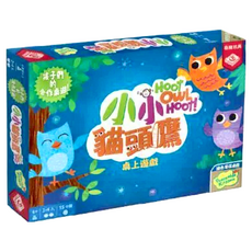 BROADWAY 栢龍 小小貓頭鷹 貓頭鷹回家 Hoot Owl Hoot 繁體中文版 兒童STEAM桌遊 4歲以上 2-4人 合作遊戲, 1盒