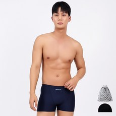 아쿠아티카 남성 수영복 BAF06 + 수영 모자 + 수영 가방 세트