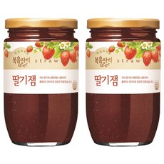 복음자리 과일잼(딸기잼)-500g, 500g, 2개