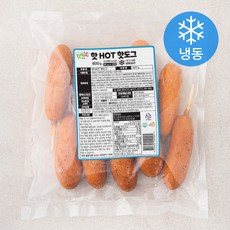자연도씨 핫 HOT 핫도그 (냉동), 800g, 1개