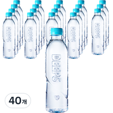 Deeps 에코 블루 먹는해양심층수 무라벨, 40개, 500ml