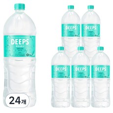 deeps 深層海水 綠色, 2L, 24個