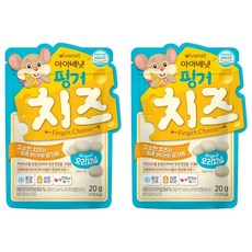 아이배냇 핑거 치즈 오리지널 20g, 2개
