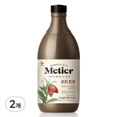 메티에 리치 초코 소스, 2kg, 2개