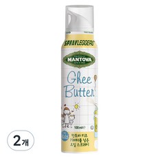 만토바 키즈 오일 스프레이, 기버터, 100ml, 2개 기버터, 2개