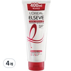 로레알파리 토탈 리페어5 인스턴트 미라클 헤어팩, 400ml, 4개