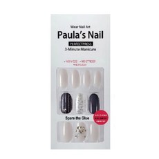 Paula's Nail 寶拉美甲 秒貼美甲片 Set 30片 - 3分鐘美甲, 那不勒斯, 1組