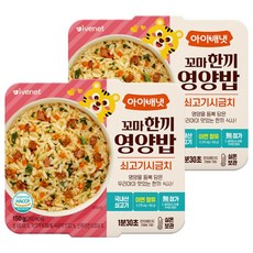 ivenet 艾唯倪 即食營養副食品, 150g, 2盒, 牛肉菠菜口味