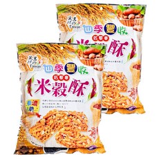 四季豐收 紅藜麥米穀酥, 全素, 180公克, 180g, 2包