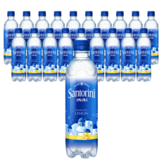 산토리니탄산수 산토리니 탄산음료 레몬 500ml 20개