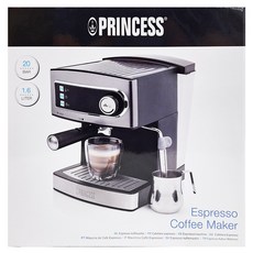 PRINCESS 荷蘭公主 20 bar 義式濃縮咖啡機, 1.6L, 型號249407, 249407