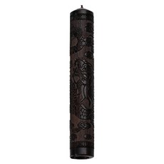 財神小舖 黑檀木 火折子 吹風點火器 TC-21-3, 祥龍, 高約10cm x 直徑約1.6cm, 祥龍TC-21-3, 1個