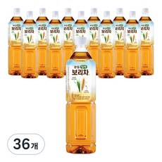 광동 밀싹 보리차 음료, 1.5L, 36개