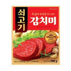 대상 쇠고기 감치미, 500g, 1개