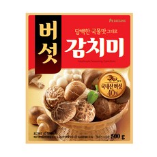 청정원 버섯감치미, 500g, 1개