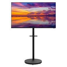 카멜 FHD 광고용 DID 디지털 사이니지 모니터 + 이동식 모니터 스탠드 세트 방문설치, 108cm, 모니터(CDS4310), 스탠드(SMB49B)