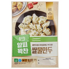 풀무원 얄피꽉찬 쌀 물만두 (냉동), 1000g, 1개 - 이미지 4