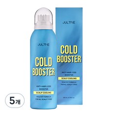 줄라이미 콜드부스터 스파클링 두피 에센스, 200ml, 5개