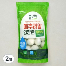 풀무원 메추리알 영양란, 900g, 2개