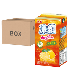 泰山 冰鎮檸檬紅茶 24入 箱裝, 300ml