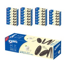 오레오 씬즈 화이트 크림, 84g, 24개