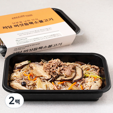 어메이징푸드 저당 버섯듬뿍 소불고기, 300g, 2팩