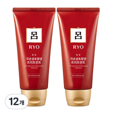 려 함빛 집중영양 헤어 트리트먼트, 180ml, 12개