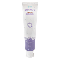 Clean Clean 淨淨 兒童護齒牙膏，含氟，木糖醇，葡萄口味, 150g, 1條