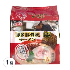 AceCOOK 博多豚骨風味袋麵, 濃郁湯底, 正宗風味, 宵夜或正餐的理想選擇, 4包