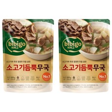 CJ bibigo 牛肉多多蘿蔔湯, 500g, 2個