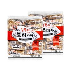 길쭉이 보리과자, 400g, 2개