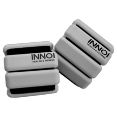 INNOI 負重帶手腕腳踝啞鈴沙包, 灰色, 900g