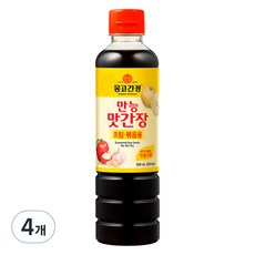 몽고간장 만능맛간장 조림 볶음용, 500ml, 4개