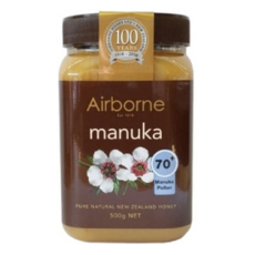 Airborne 艾爾邦 麥蘆卡蜂蜜 70+，紐西蘭國寶級，500g, 1罐