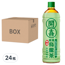 開喜 凍頂烏龍茶 無糖, 575ml, 24瓶