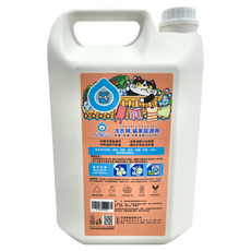臭味滾 ODOUT 洗衣精 貓家庭適用 (貓咪家庭適用)4000ML, 4L, 1桶