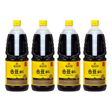 송표 골드 양조간장, 1.8L, 4개