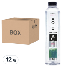 AQUA CARPATICA 喀爾巴阡 天然礦泉水, 極低鈉、極低硝酸鹽,適合母嬰, 礦物質均衡,口感清冽, 1公升, 12瓶, 1L