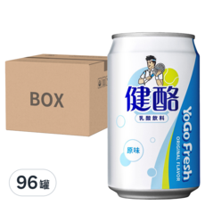 金車 健酪 乳酸飲料, 原味 320ml x 24罐, 96罐