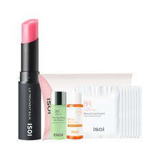 ISOI 伊所愛 保加利亞玫瑰潤色護唇膏 附6種試用品體驗組, Baby Pink, 5g, 1組