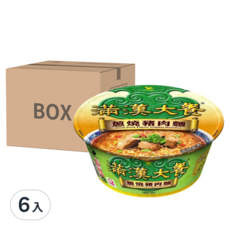 統一 滿漢大餐 蔥燒豬肉麵 193g, 6入