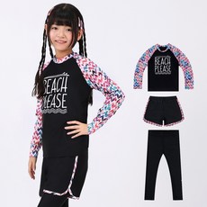 아쿠아티카 아동용 only one 래쉬가드 세트 AQA326