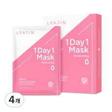 리아진 원데이원 모이스처라이징 마스크팩 23ml, 6개, 4개