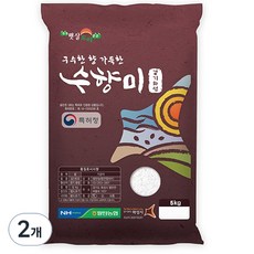 수향미 골든퀸 3호 백미 특등급, 5kg, 2개