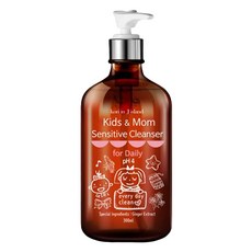 Kori In J Island Kids+Mom 親子舒敏潔面露，日常護理，pH4，300毫升, 300ml, 1瓶